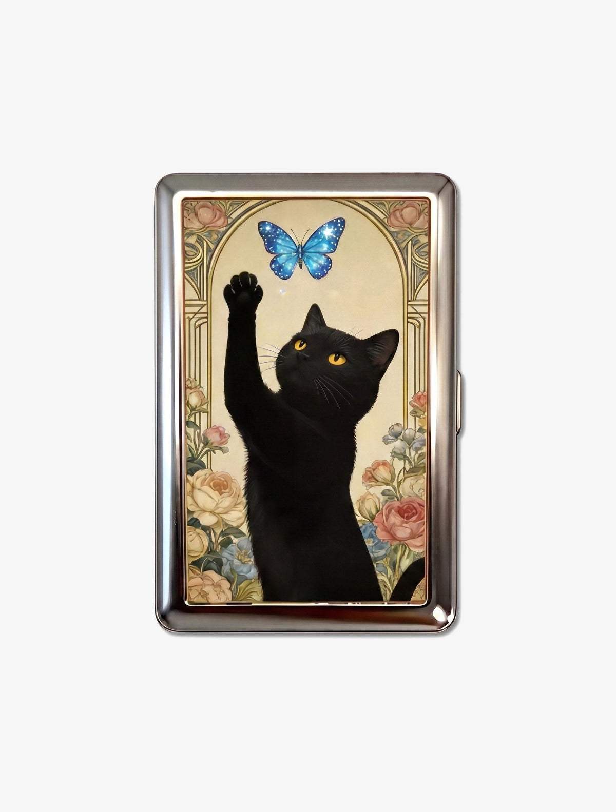 Tin Cardholder Wallet - Butterfly Chaser