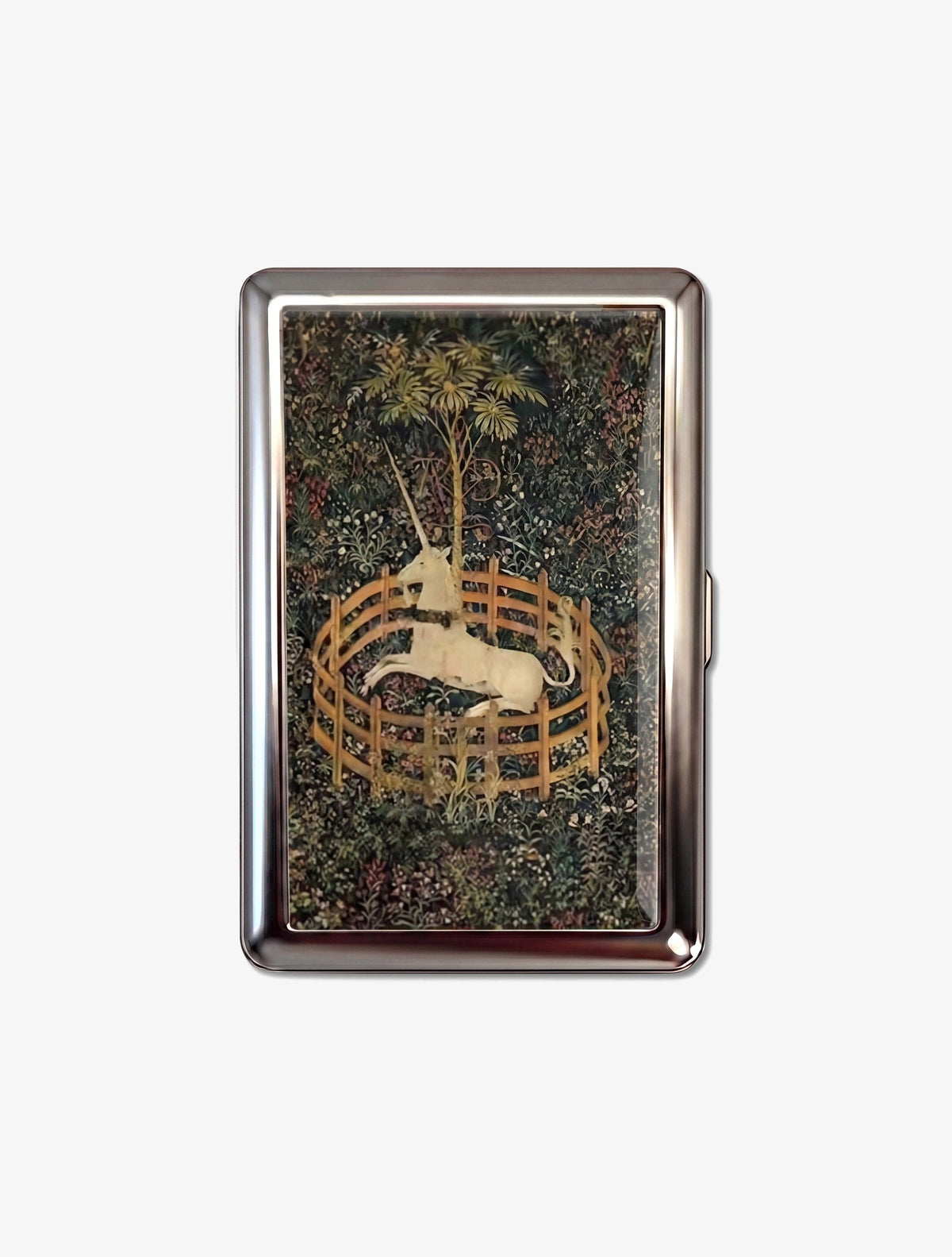 Tin Cardholder Wallet - Caged Unicorn