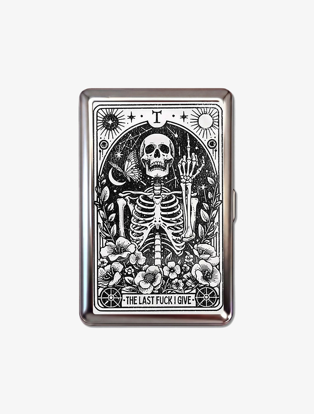 Tin Cardholder Wallet - Last F*ck Tarot