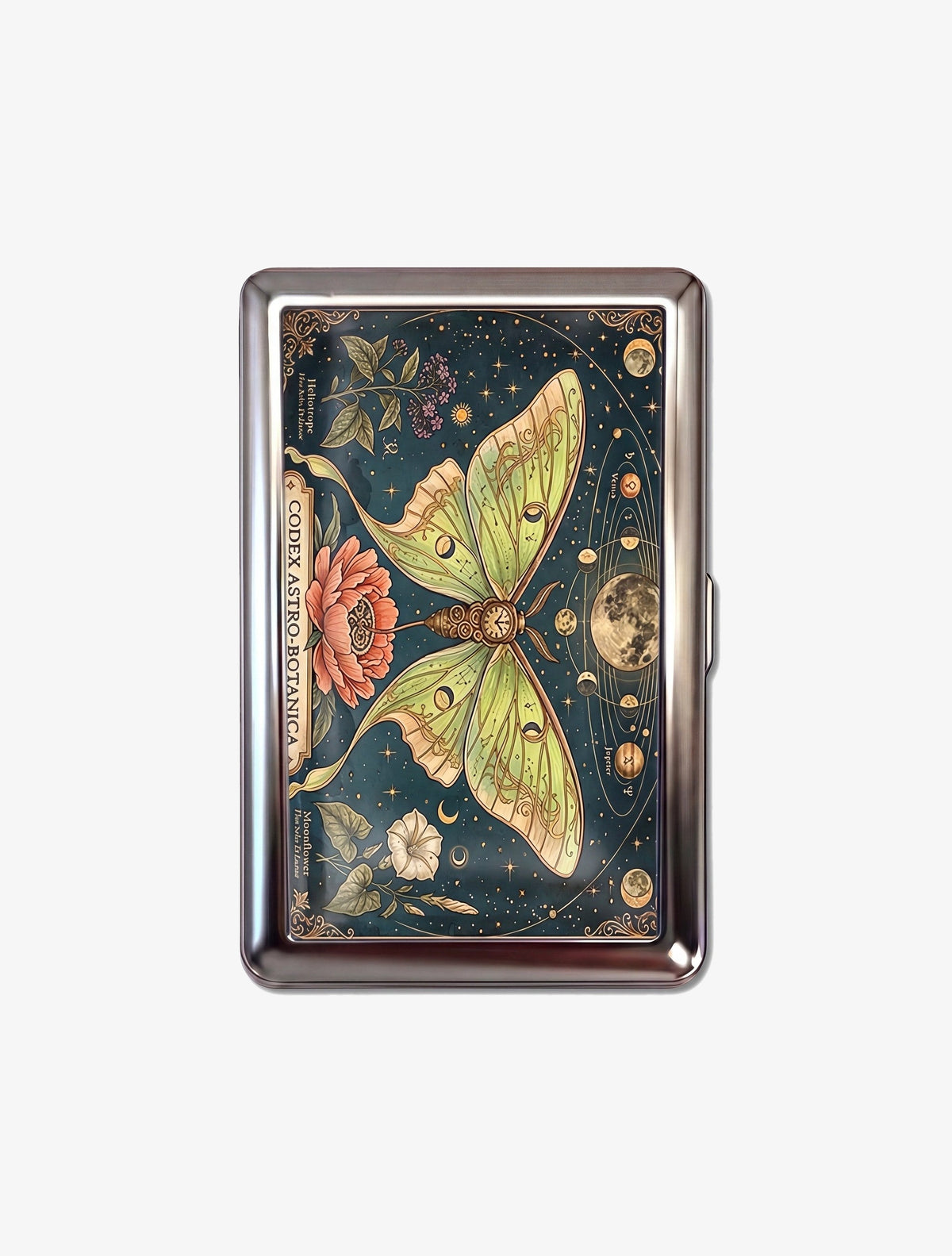 Tin Cardholder Wallet - Luna Codex