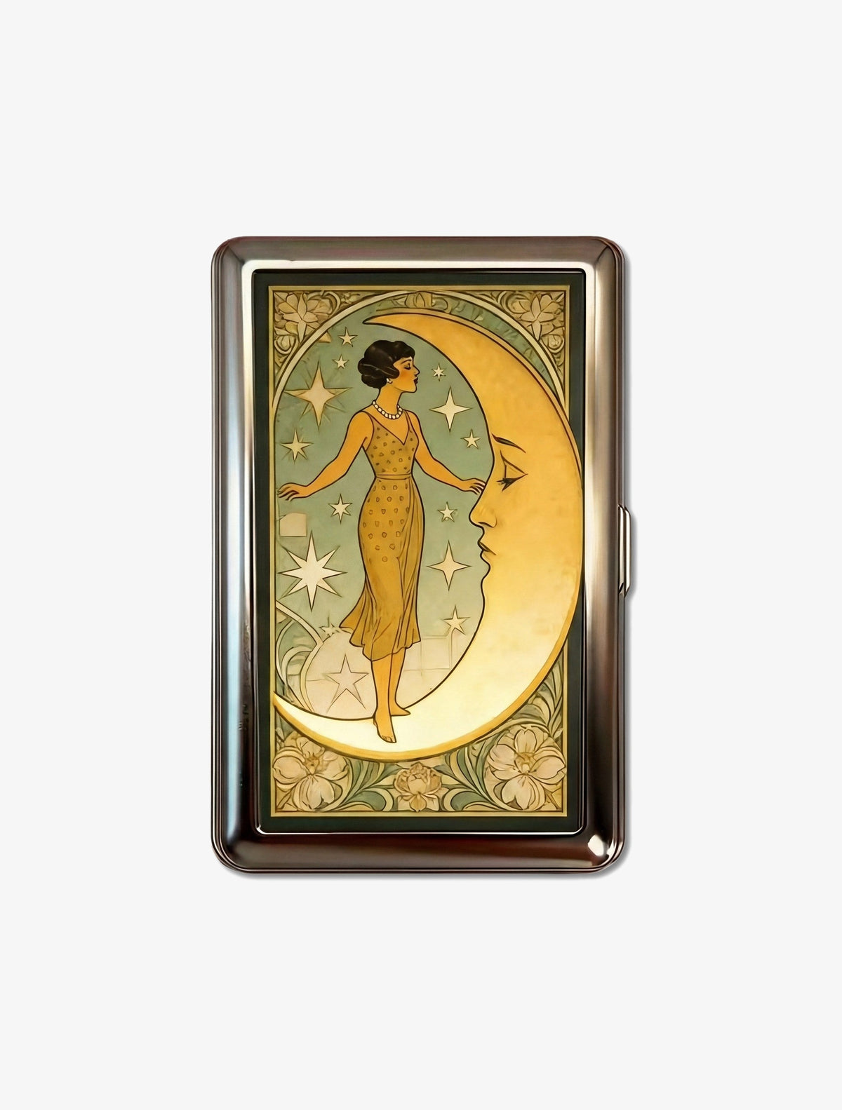 Tin Cardholder Wallet - Moonwalker