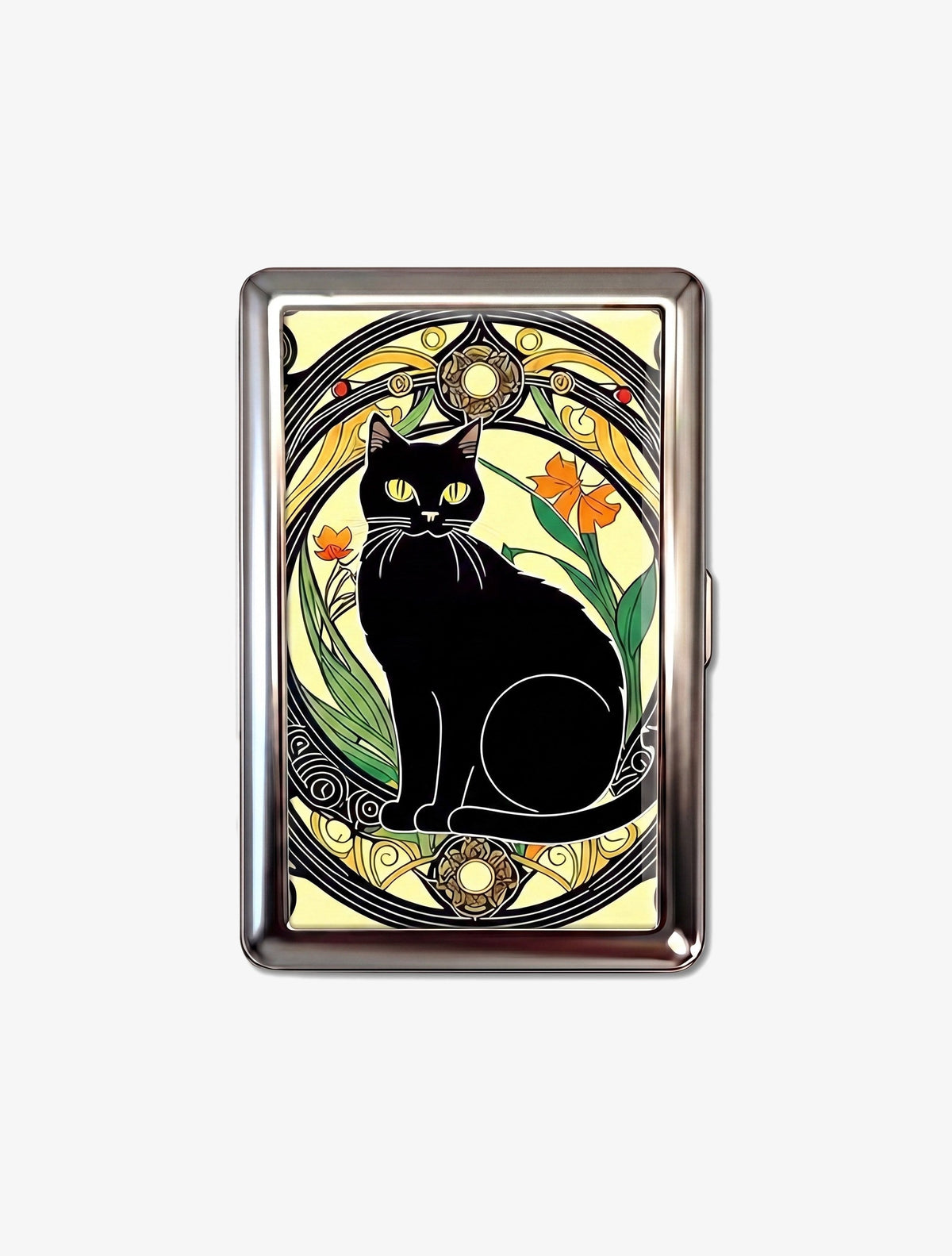 Tin Cardholder Wallet - Nouveau Noir