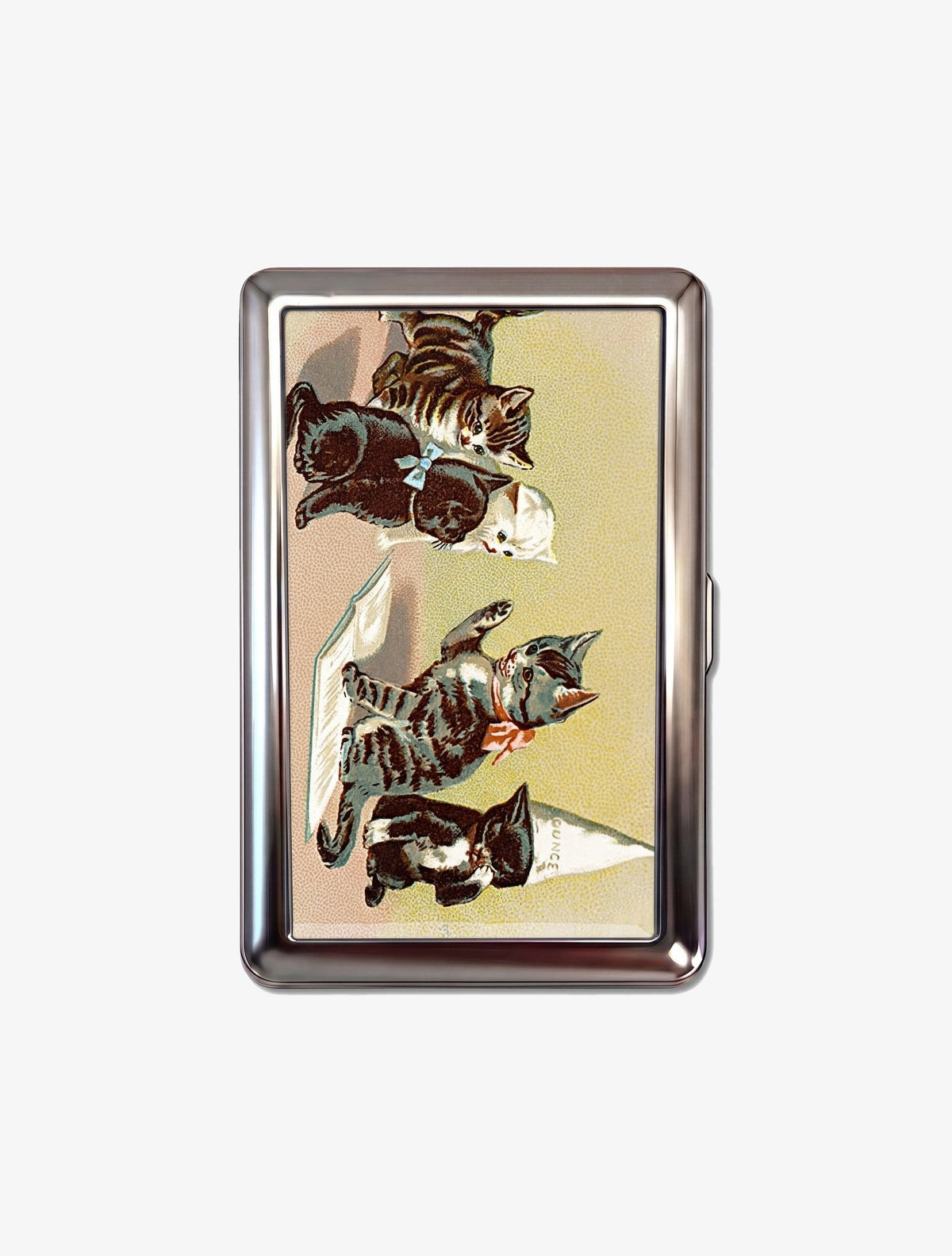 Tin Cardholder Wallet - Parlor Kittens