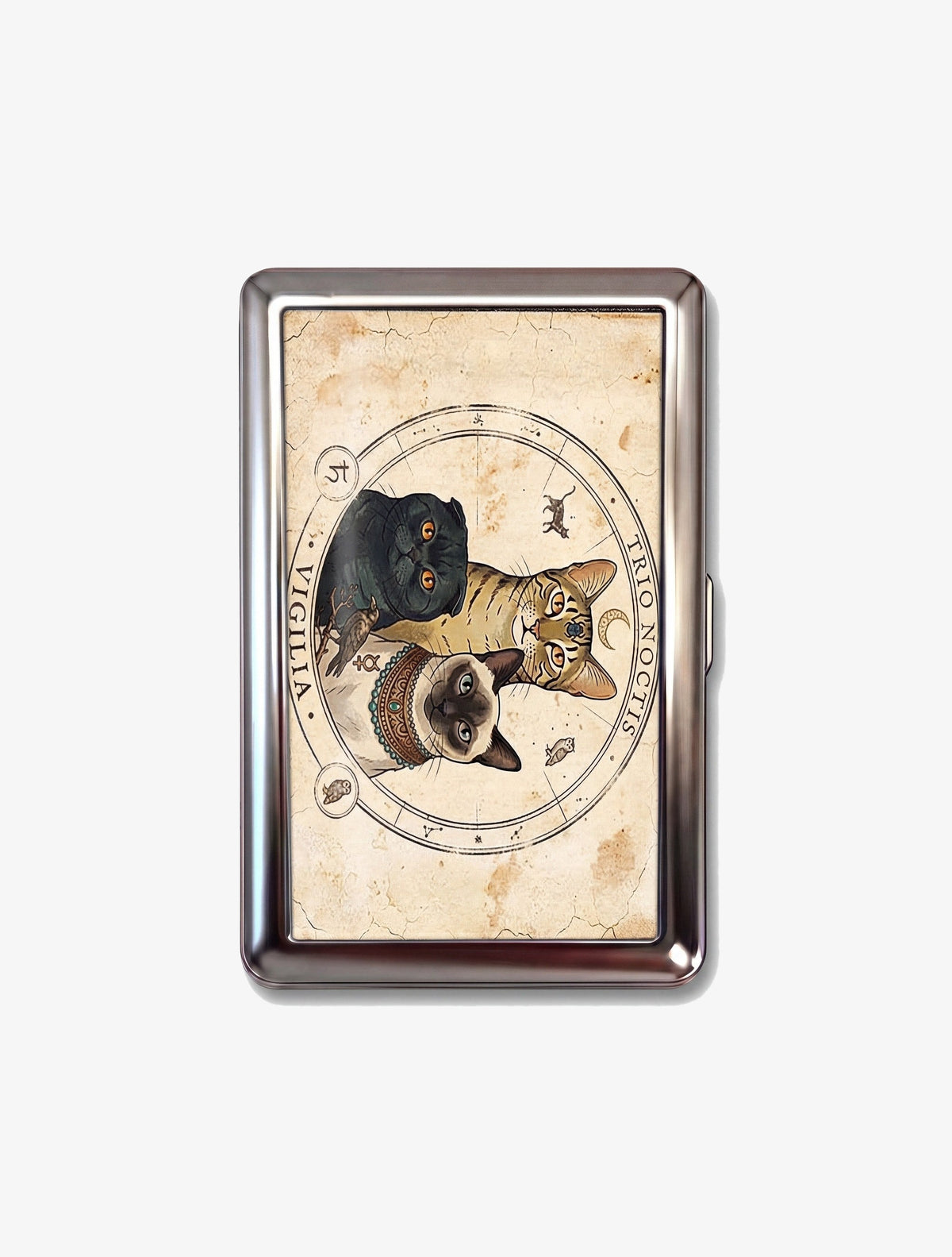 Tin Cardholder Wallet - Trio Noctis